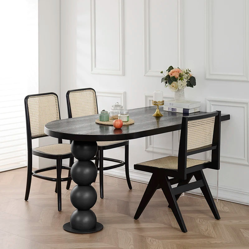 Wood Desk Dining Table Study Nordic Dressing Hallway Dining Table Wall Balcony Makeup Corner Writing Muebles Home Furniture