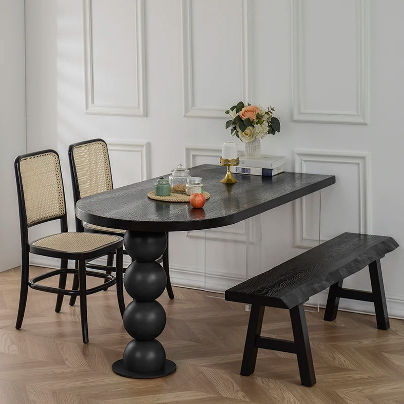 Wood Desk Dining Table Study Nordic Dressing Hallway Dining Table Wall Balcony Makeup Corner Writing Muebles Home Furniture
