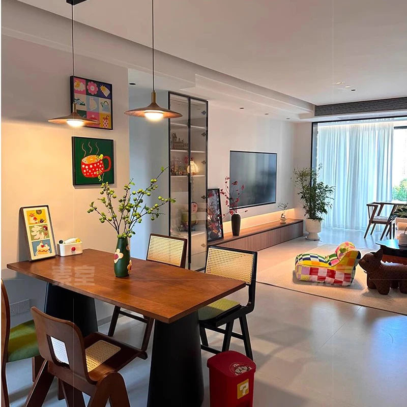 Living Room Designer Dining Table Garden Restaurant Lounge Camping Dining Table Modern High Mesas De Comedor Kitchen Furniture