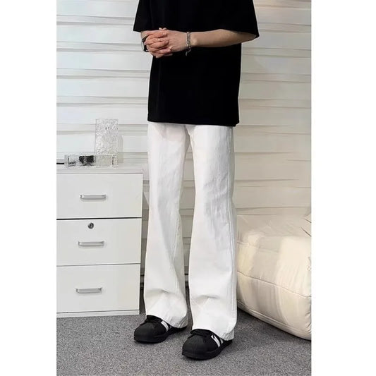 Men's Jeans Man Pants Men Baggy Jeans Y2k Jean Denim Shorts Streetwear Mens Trousers Clothing Flared Male Cargo New Wide Pant